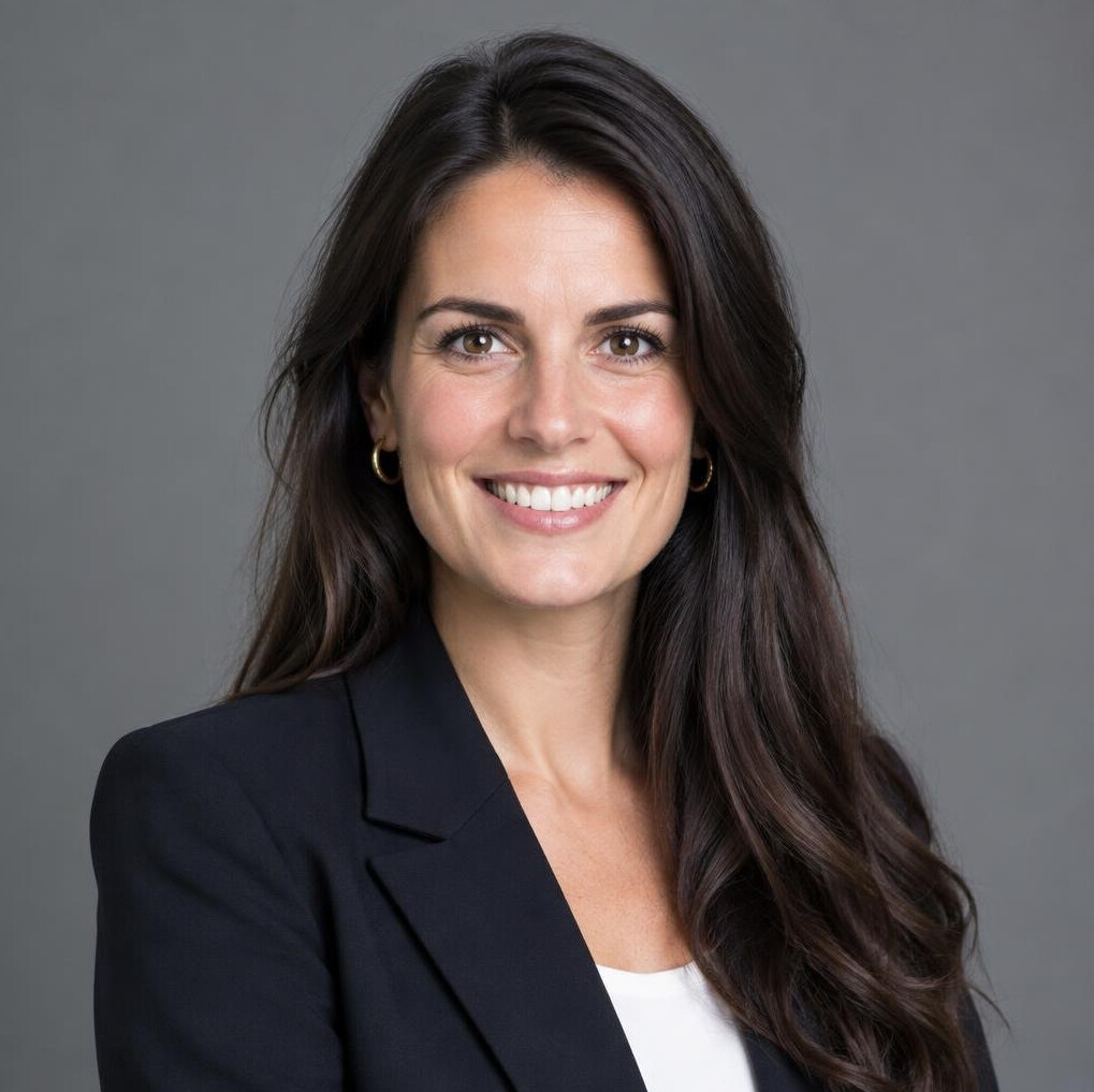 Portrait of a professional European woman in her 30s smiling